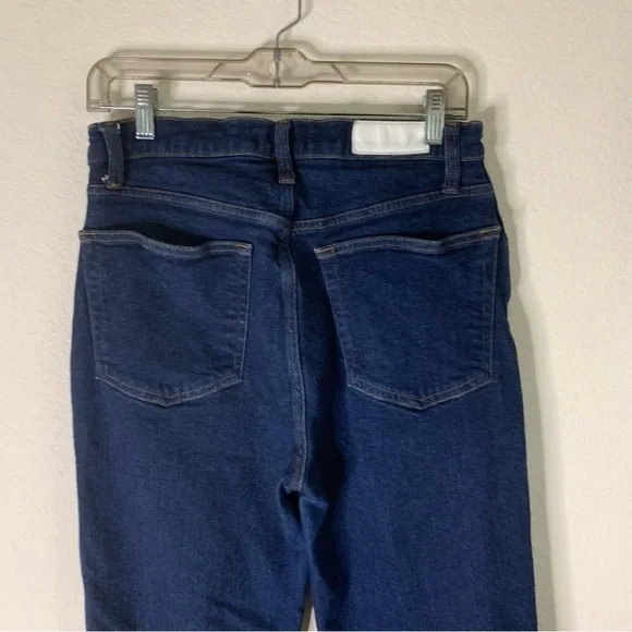 Redone jeans 90s high rise loose button fly jeans rigid like blue 28 - Picture 8 of 11